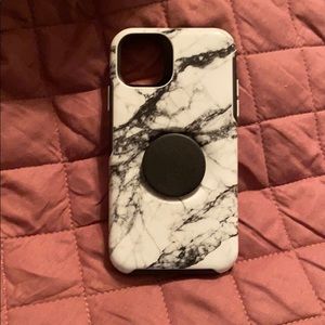 White marble iPhone 11 case